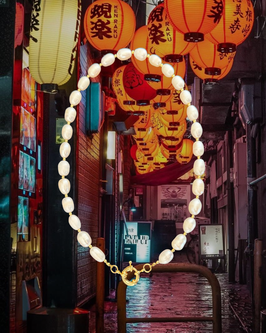 Kobe Pearl Necklace