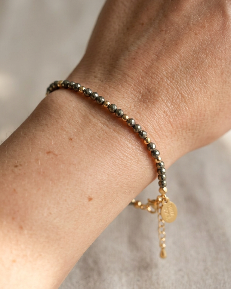 Pulsera Oro Solé - Pirita