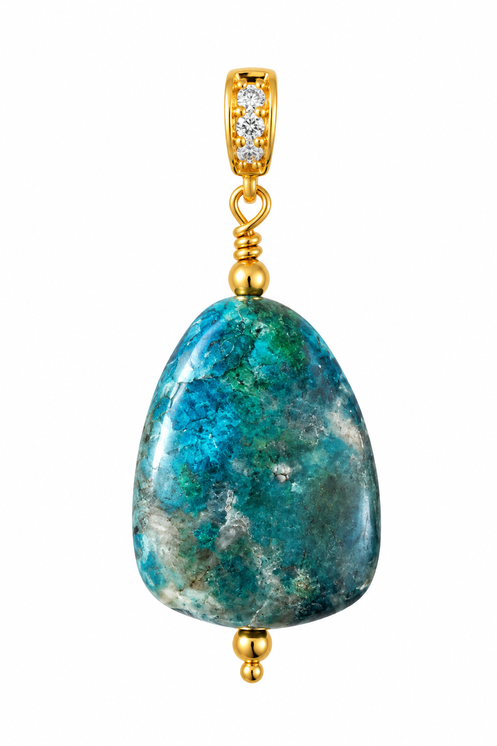 Deep Sea Amulet - Peruvian Chrysocolla