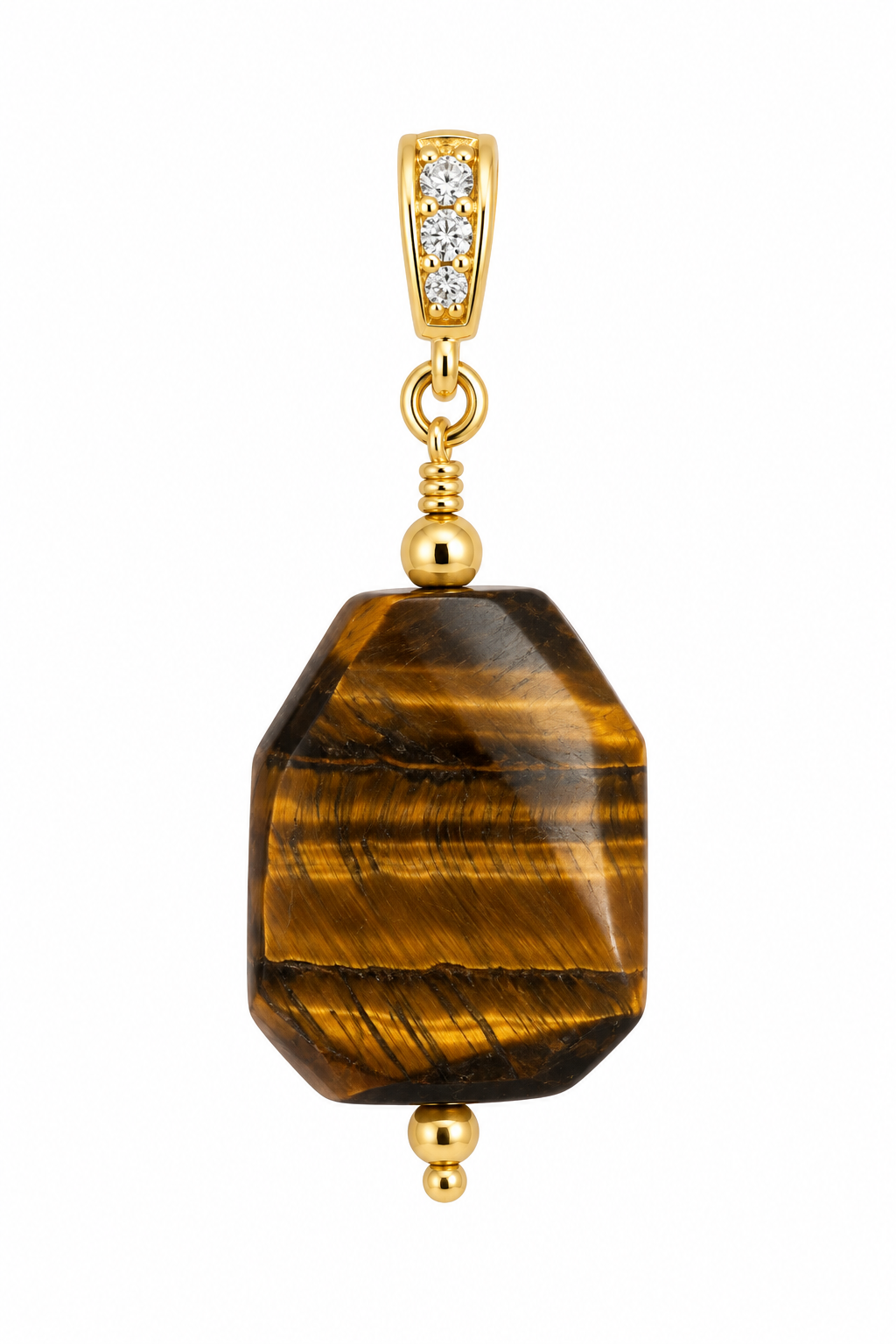 Golden Eye Tiger Amulet