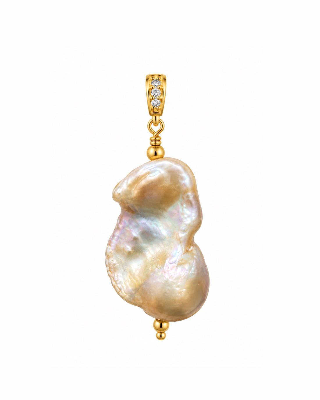 Golden Pearl Amulet