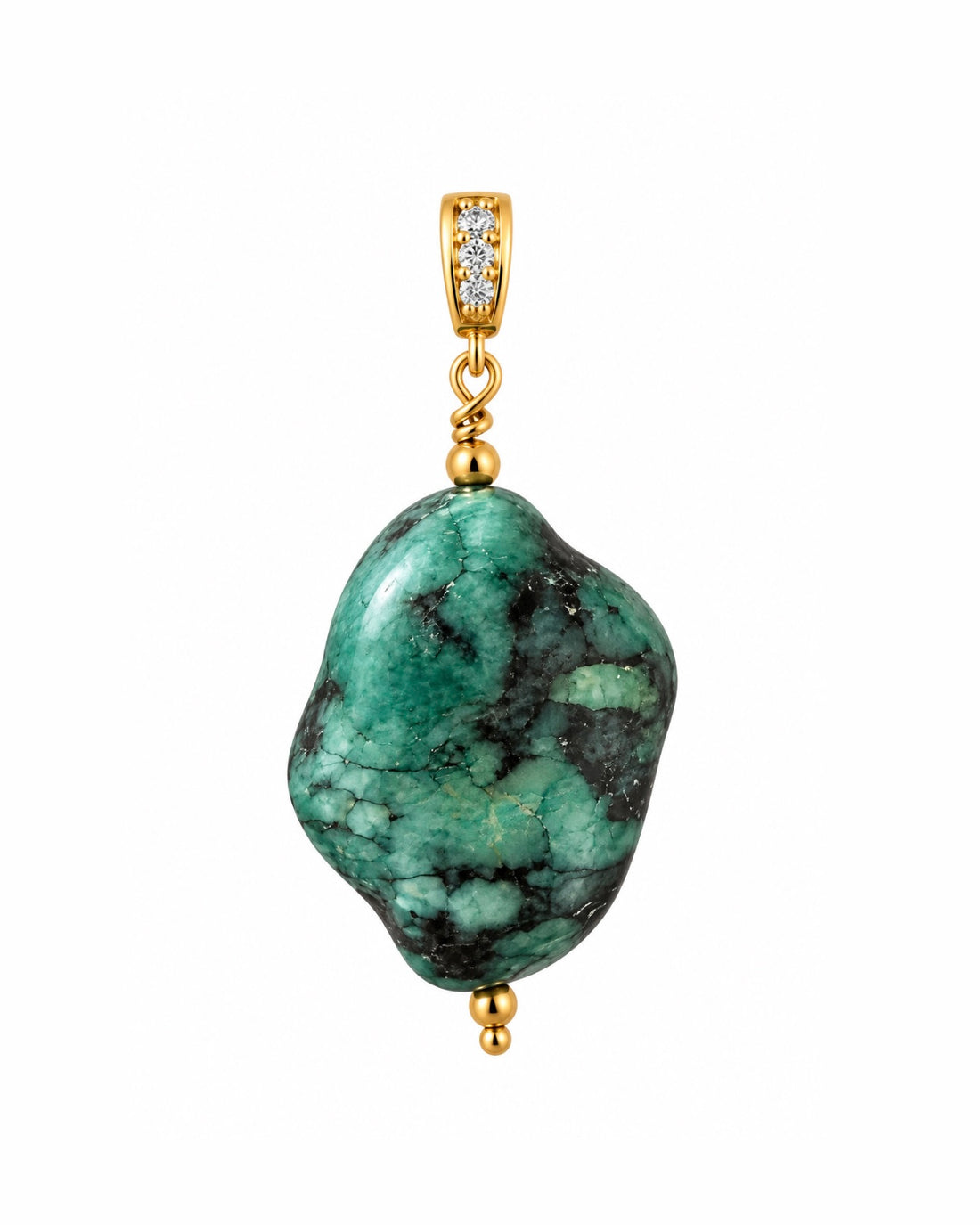 Emerald Earth Amulet - Natural Emerald