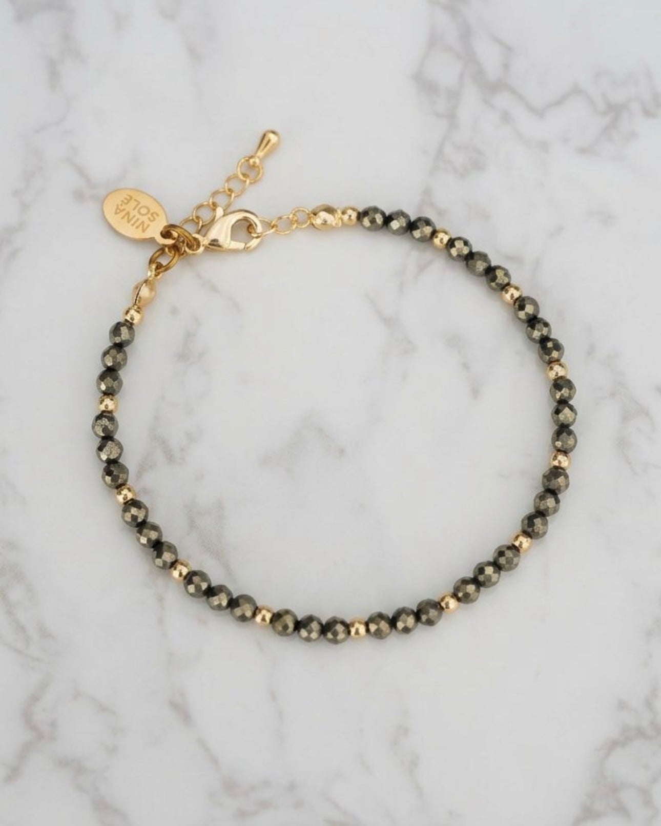 Pulsera Oro Solé - Pirita