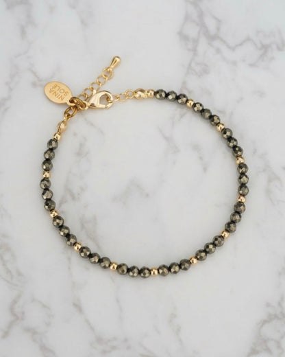 Pulsera Oro Solé - Pirita