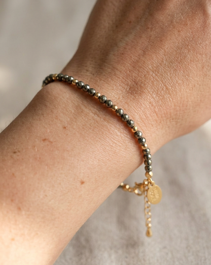 Pulsera Oro Solé - Pirita