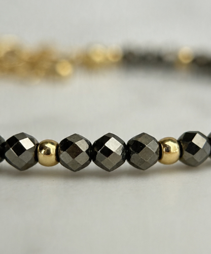 Pulsera Oro Solé - Pirita