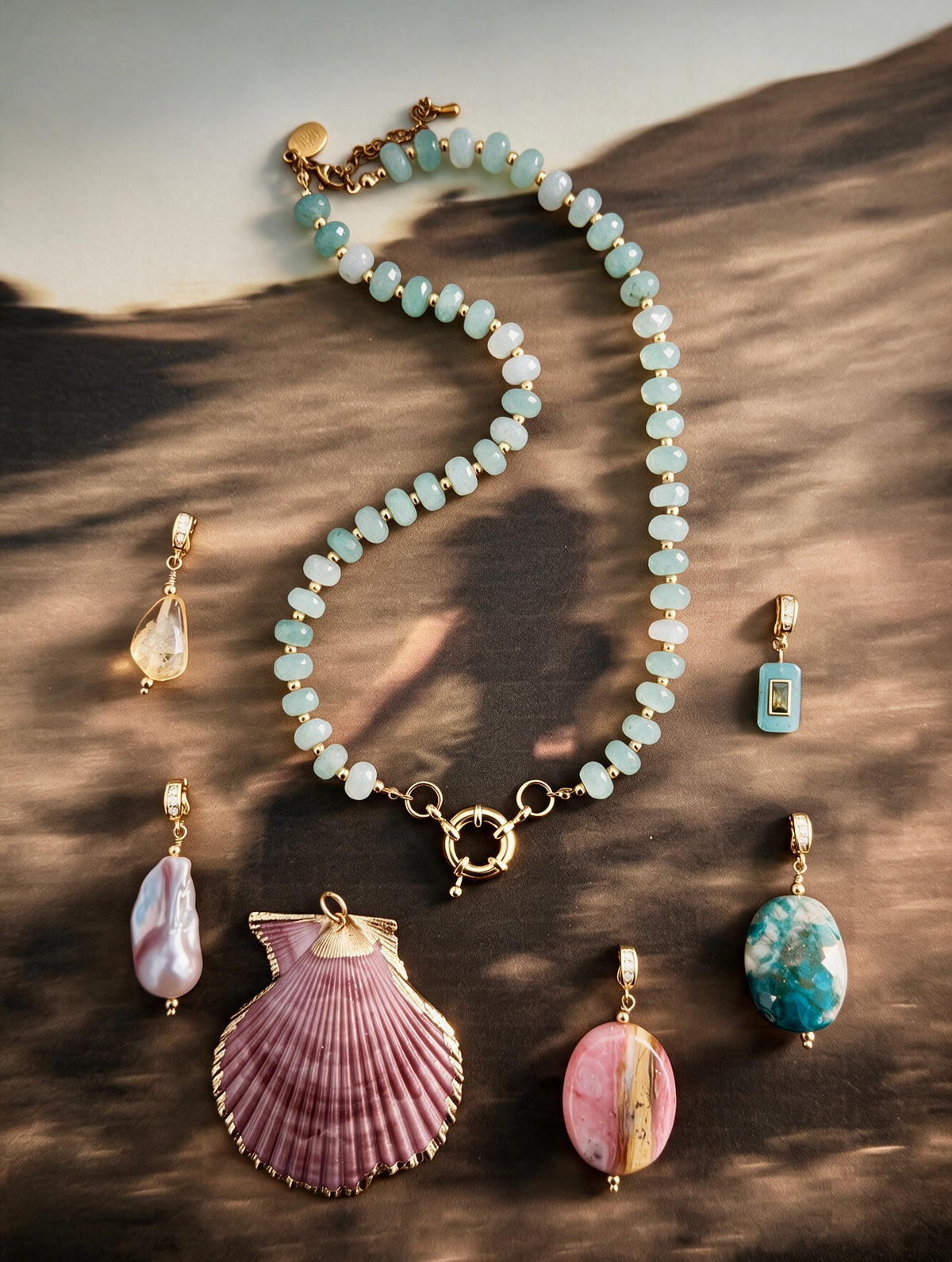 Aqua Muse Necklace