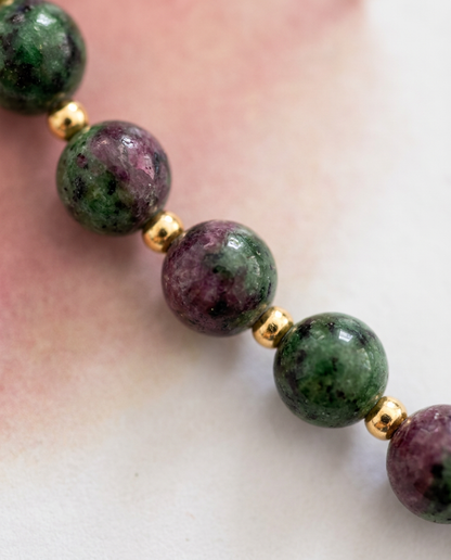 Ruby Emerald Necklace