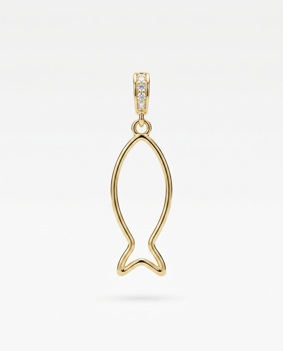 Solé Gold Fish Charm