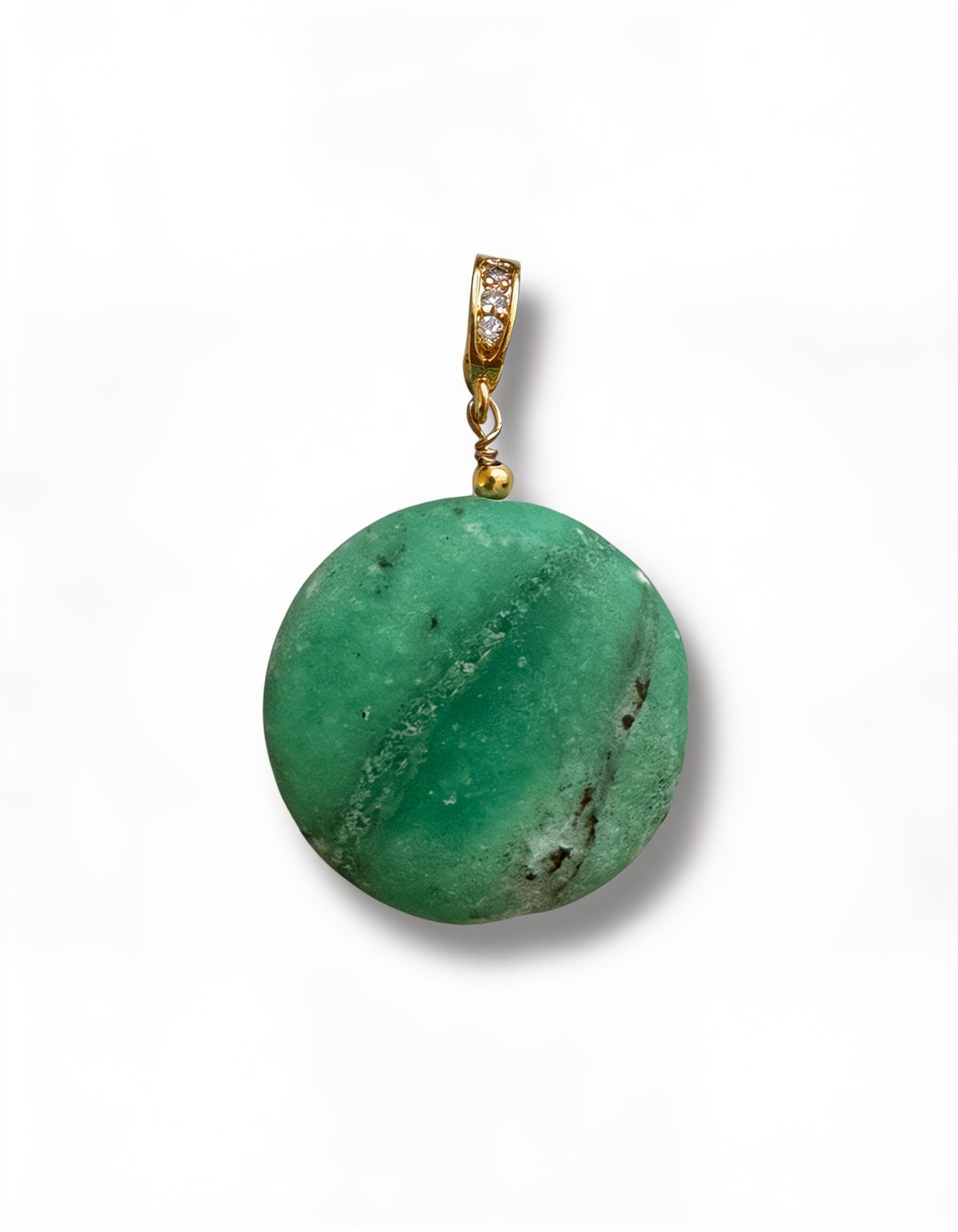 Aqua Amazonite Charm