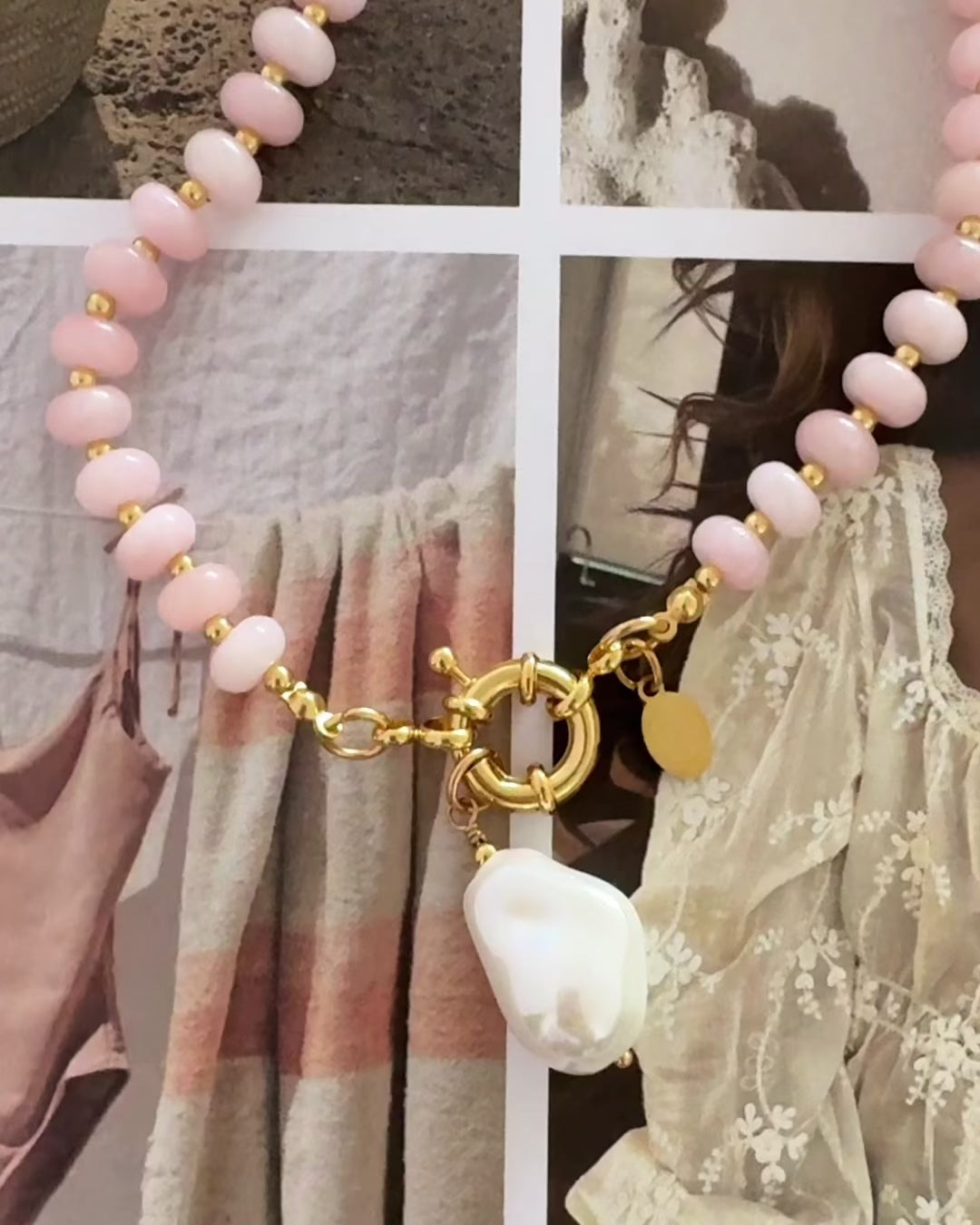 Pink Coast Love Necklace